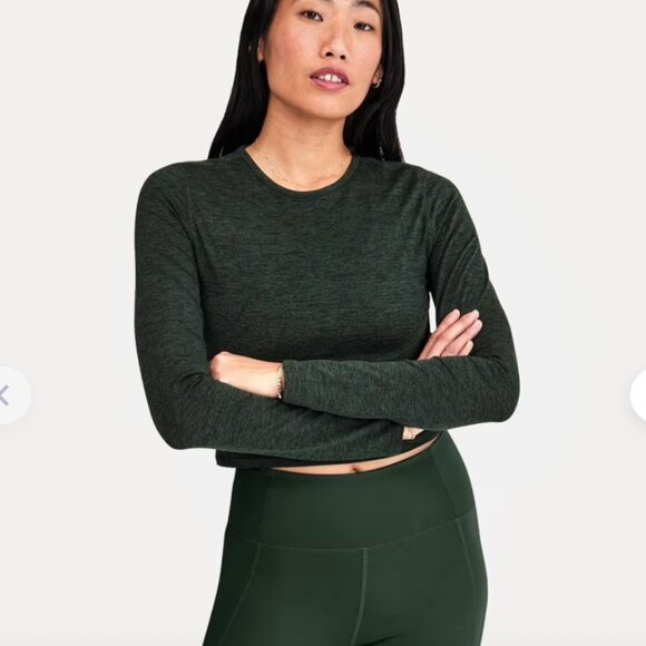 Girlfriend Collective Cropped Long Sleeve - Picture 1 of 3